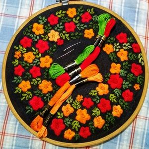 Hand embroidery hoop